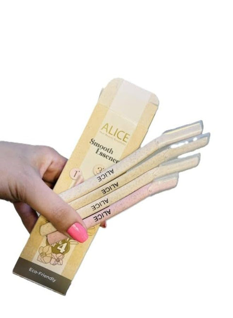 Ladies Razor Set – 4 Pieces Facial Hair Removal & Dermaplaning Tool