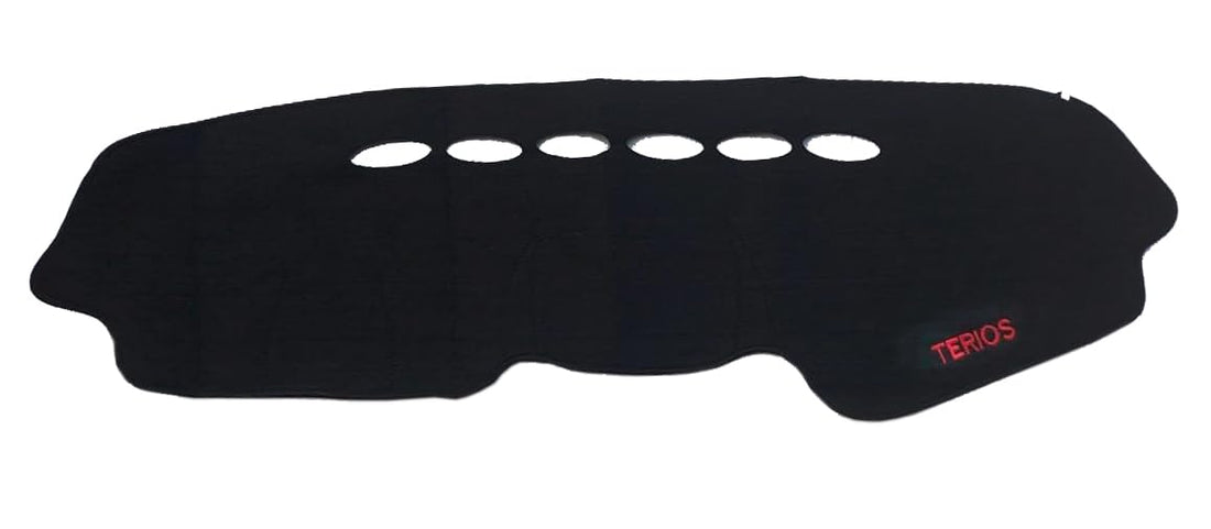 Kaber Misr 2020 Car Dash Mat And Brushes - Keeps The Car Dashboard From Dust And Sunlight - Suitable For Trios - Black