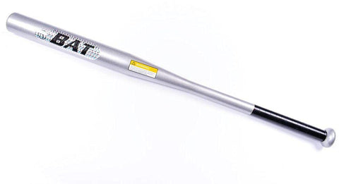 Bat Steel Baseball 34 Inch Silver