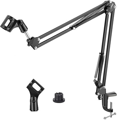 Microphone Stand Broadcast Studio Mic Suspension Boom Scissor Arm Stand