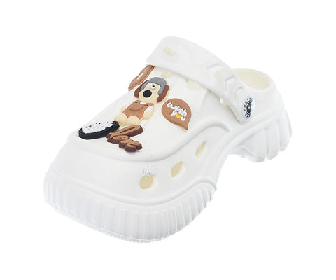 Girl's LOTUS Pure EVA - R - Clogs White, 34/35 EU