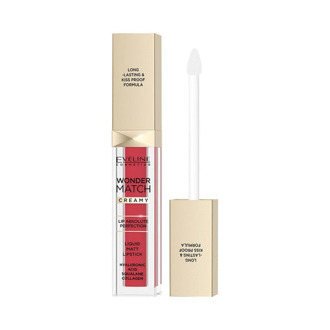 Eveline Wonder Match Liquid Matt Lipstick - 06 CLASSIC RED