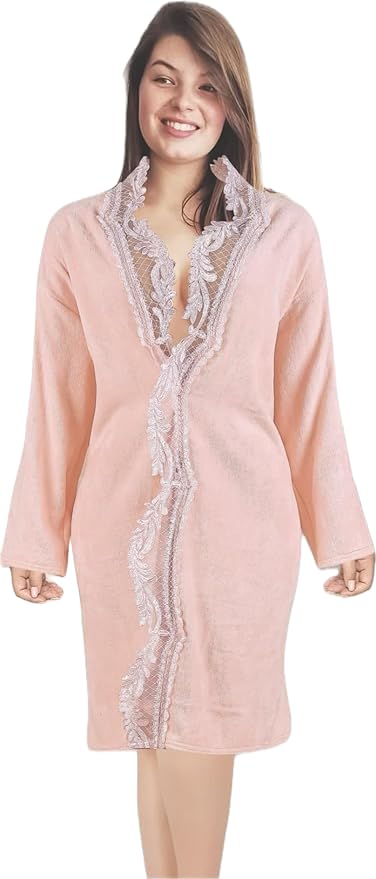 Bridal Bathrobe - Set of 6 (2 Different Color Bathrobes + 3 Embroidered Bathrobe Pillows+ Cashsuit)