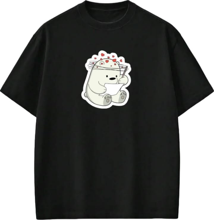 Ice Bear T-shirt Black