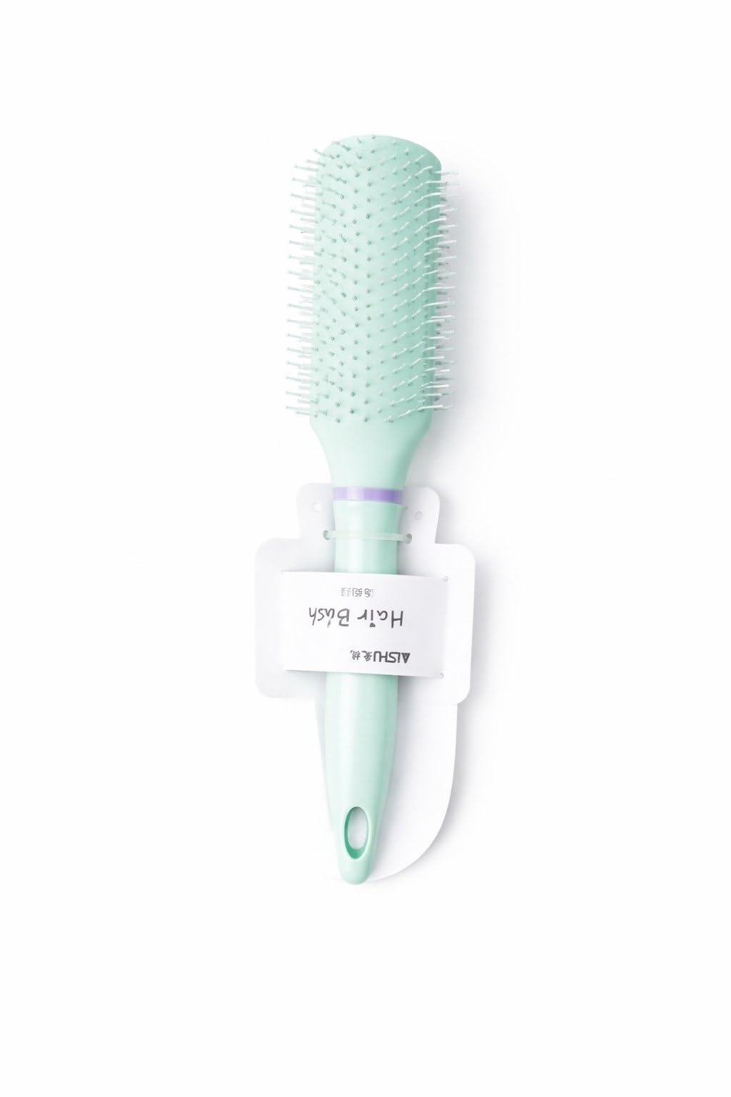 Detangling Hair Brush for Women & Kids, Soft Cushion Paddle Brush with Flexible Bristles for Wet & Dry Hair, Scalp-Friendly, Random Color