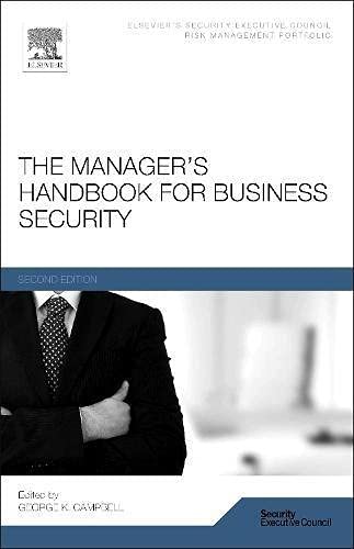 The Manager`s Handbook for Business Security ,Ed. :2