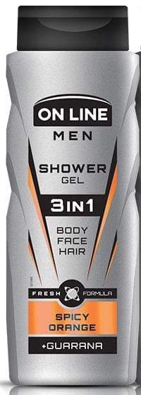 3in1 Shower gel ON LINE MEN Fresh Lime