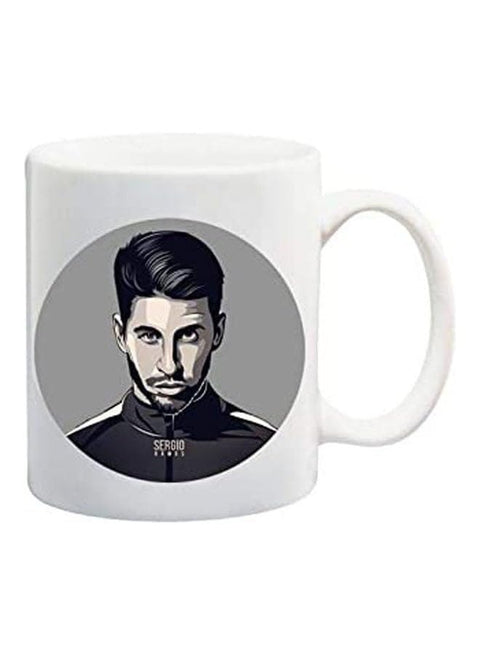 Real Madrid Mug Sergio Ramos Multicolour