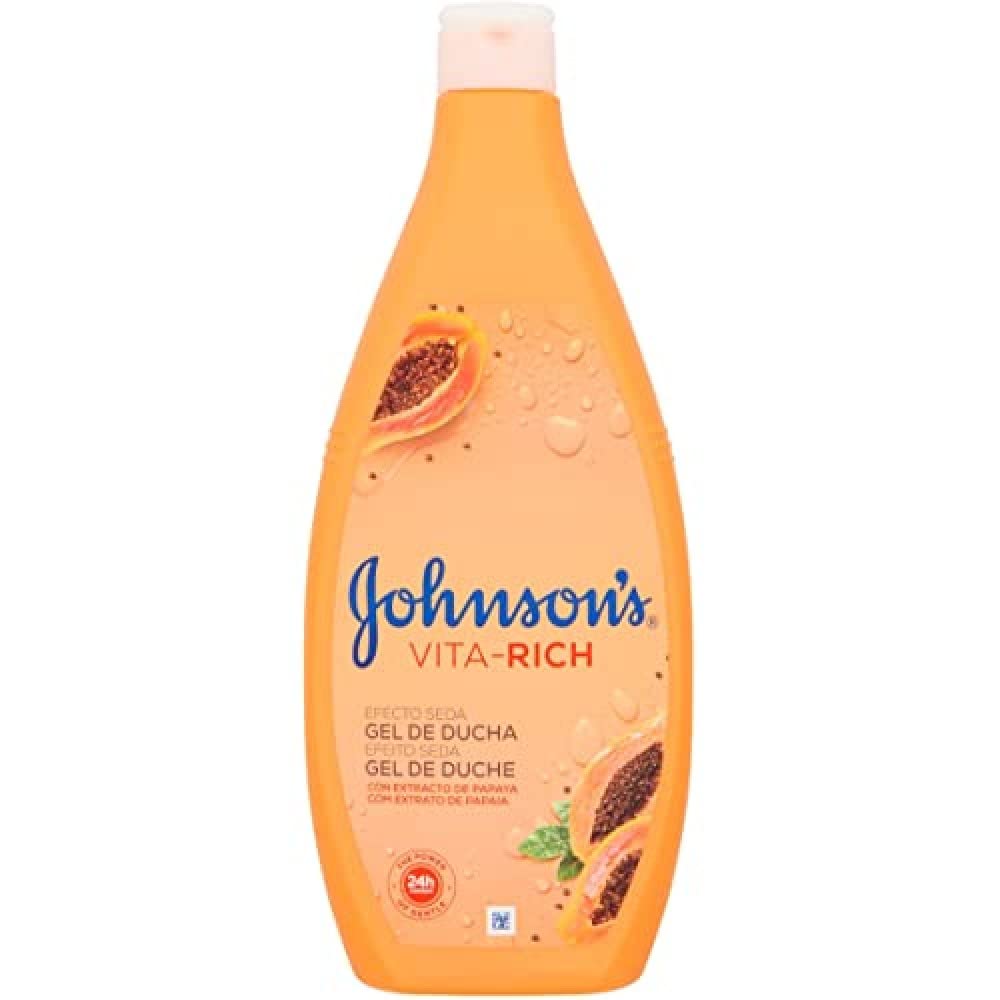 Johnson's Vita Rich Body Wash with Papaya Scent - 750 ml