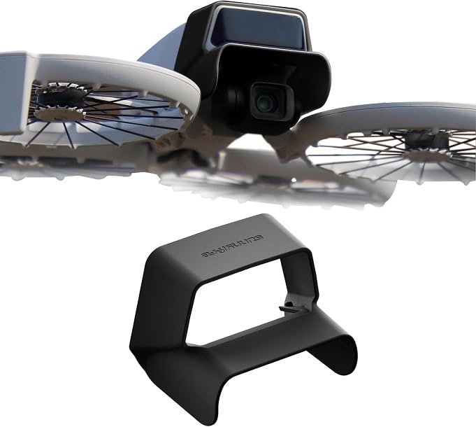 Lens Hood for DJI Flip Drone, Anti-Glare Sunshade Cover, Gimbal Camera Guard Protector for DJI Flip (Black)