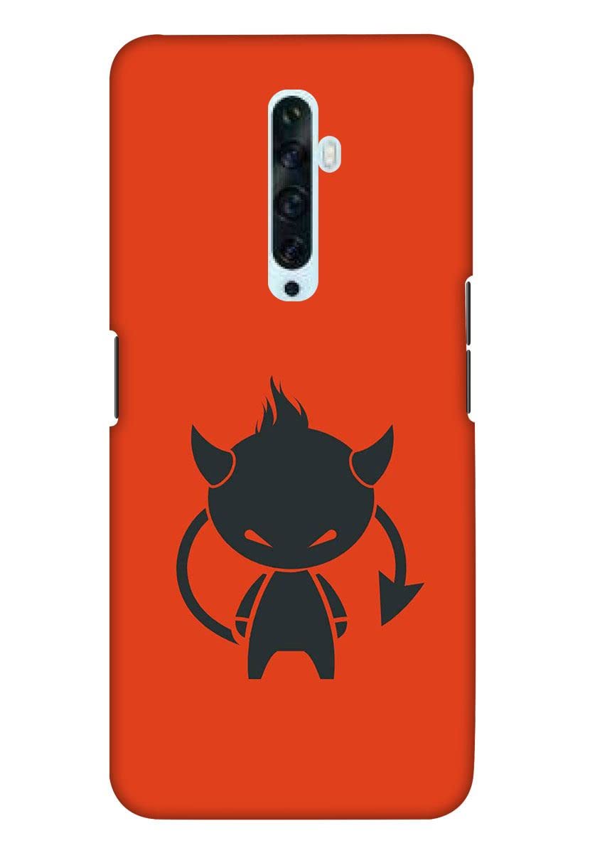 Case Zone CHI Silicone Printed mobile case compatible with OPPO Reno 2