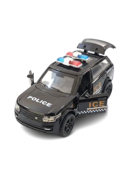 MySouqEg - Store - (1pcs) Premium Die-Cast Police SUV Model - Elegant Desktop Decor & Collectible Display - Realistic Metal Craftsmanship for Home & Office Interior