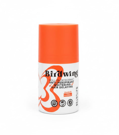 Birdwing Roll - On Deodorant -Whitening, Hair Delaying, 48H Protection, Vitamin E Formula -Cozy Fragrance