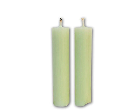 Romance Candle - Deep, lingering aroma crafted to inspire intimacy and calm, ideal for relaxing evenings and special moments. (M12 –2pcs, Green)