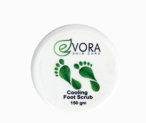 Evora Cosmetics Foot Scrub, Exfoliating & Softening, 150g