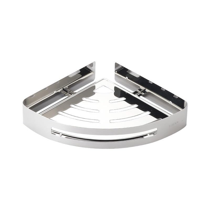 Luxury Bathroom Accessories Set - Customized and Shape (Stainless Steel Bathroom Corner Shelf)