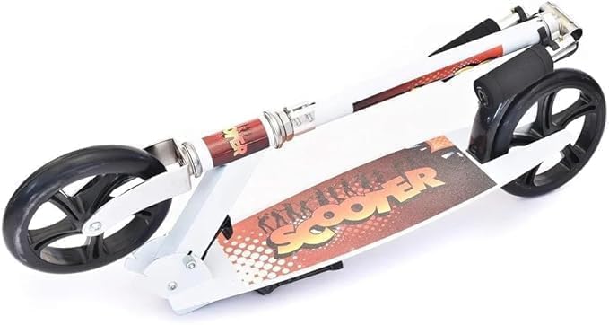 TRUE FIT®, Foldable Scooter with 3 Adjustment Levels Handlebar, Aluminum Alloy, mobility scooter with Anti-skid wear-resistant wheel, Bearing capacity 150kg