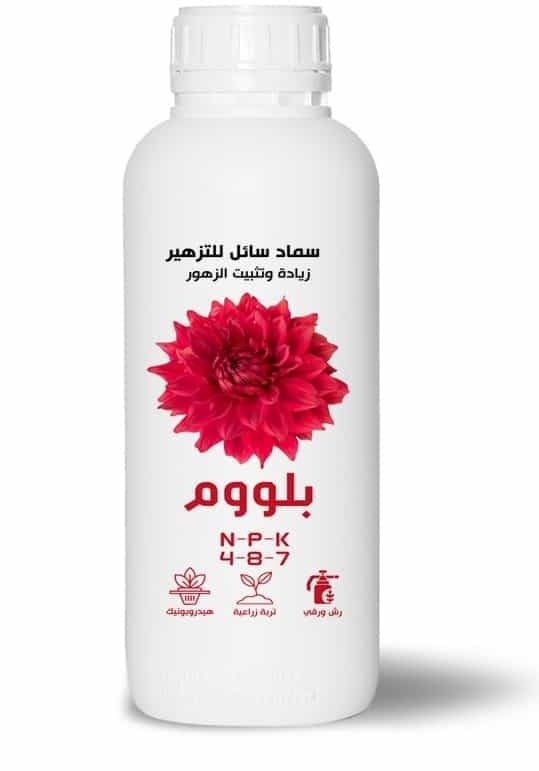 Bloom Flowering Fertilizer, NPK 4-8-7, 1 Litre, Liquid Plant Food
