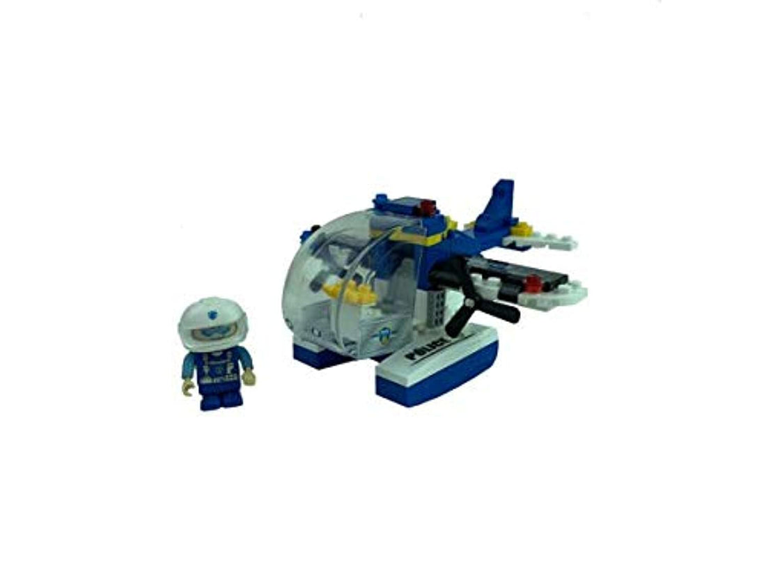 B7009 Police Series Toy Aeroplane Airplane Model Educational Building Blocks boy toys, girl toys, birthday gift, Christmas gift, growth, fun, for kids.