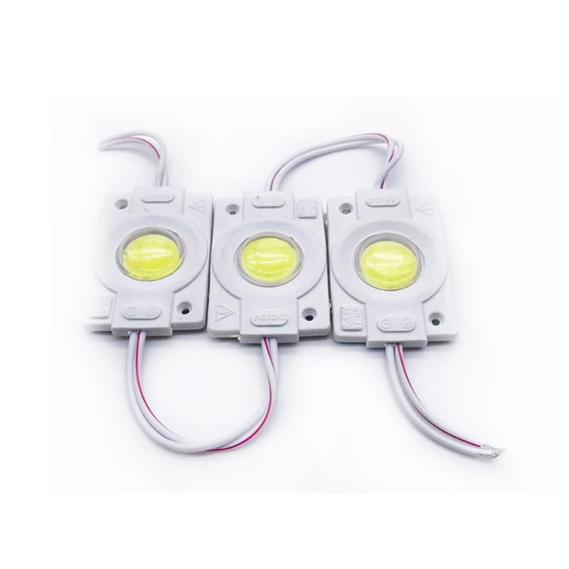 Kapper Trade Flexible COB LED Modular Strip, 12V Bright Light Module Kit, Suitable for Outdoor and Indoor Use (3 Pieces, White, Code:6693)