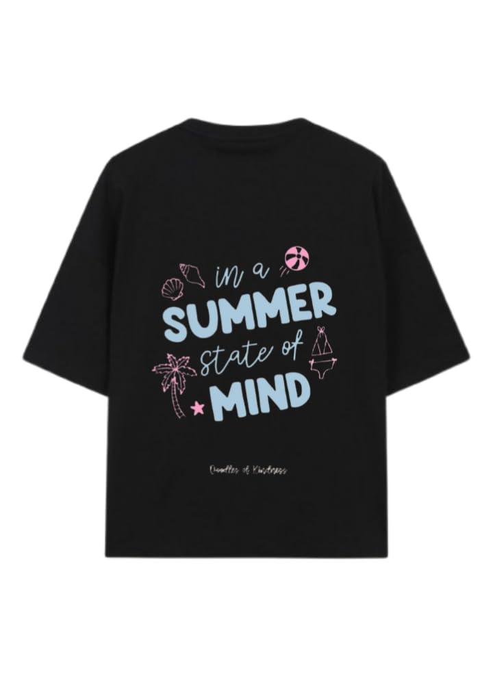 Sammer Vbes T-shirt Black Back in a SUMMER state of MIND 29