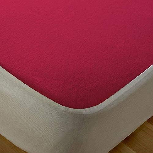 Princess Waterproof Mattress Protector (Fuchsia, 170x200)