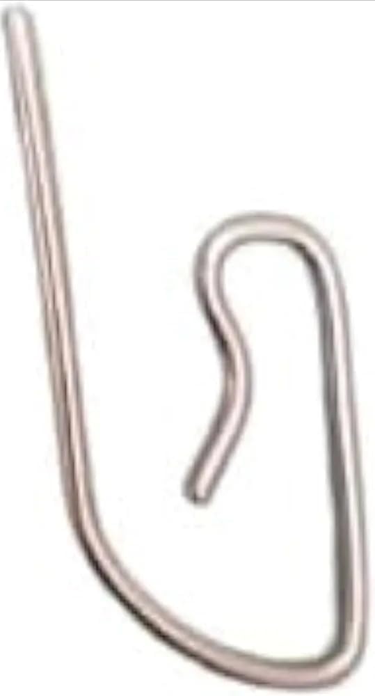 Curtain Hooks Metal Curtain Hooks Curtain Accessories (Silver)