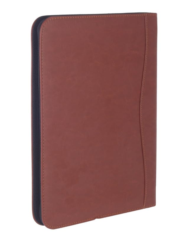 3A Portfolio C2503 Leather Zipper Card Holder With Calculator 34X25X2 CM - Havan