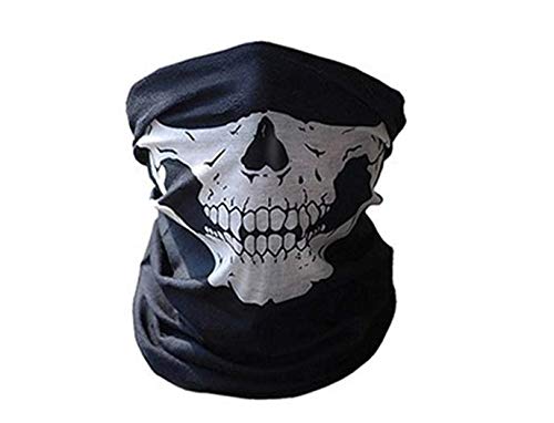 Skull Motorcycle Windproof Mask Cycling Mask for Men, One Size