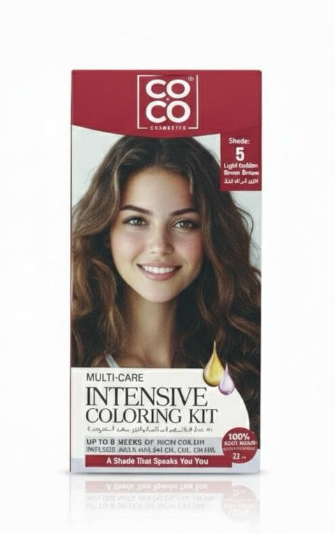 Coco Hair Dye Light Brown No.5
