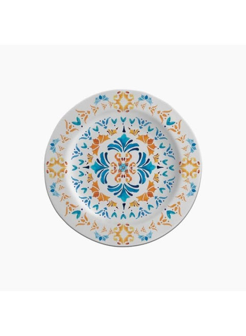 Moments Flat Plate 12-Piece Set, 28 Cm Diameter, Dove