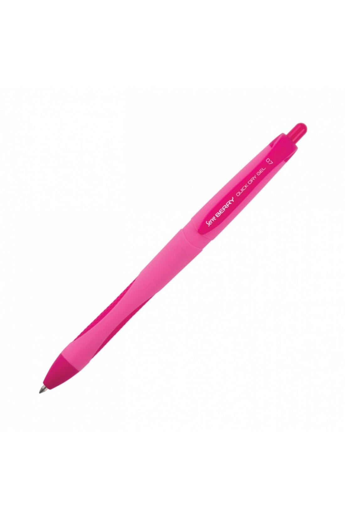 Serve SV-BRGEL07-PMB BERRY Quick Dry Gel Pen, 0.7 mm - Fuchsia