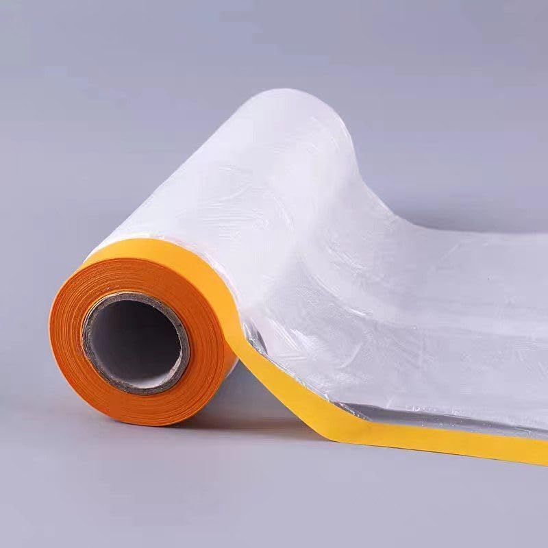 180cm Clear Plastic Furniture Roll Protect Sofas, Mattresses, Furniture from Dust and Moisture During Transportation and Storage, Easy to Use, Tear Resistant
