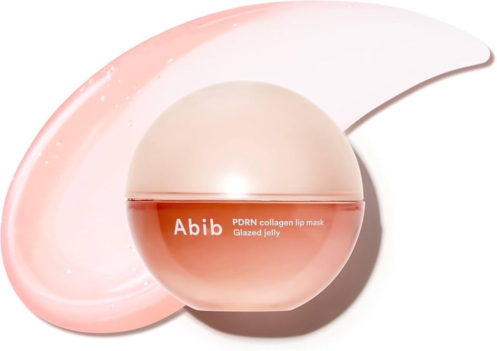 PDRN Collagen Lip Mask, Hydrating Overnight Lip Care Treatment for Dry and Chapped Lips