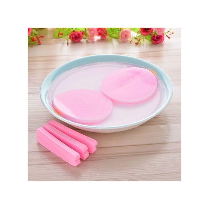 Hivey Magic Makeup Sponge Puffs - Set of 12 Pieces