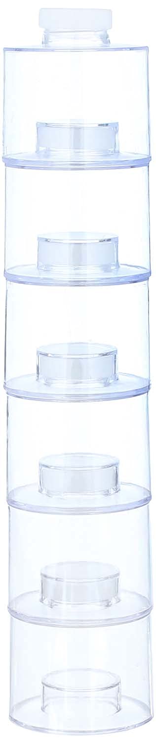 Portal Acrylic Spice Jars - 6 Count