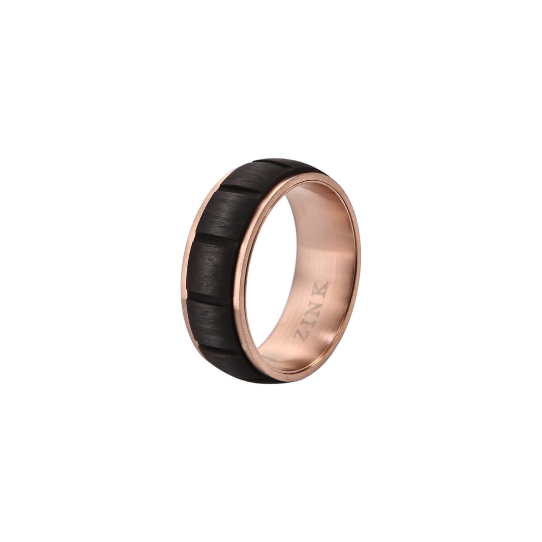 ZINK Men's Stainless Steel Ring | ZJRG028GN