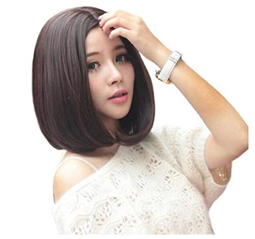 ECIF Fashion Fluffy Short Curly Wigs Short Wigs Women Black Color Wigs Lifelike Wigs Hot Selling Wigs