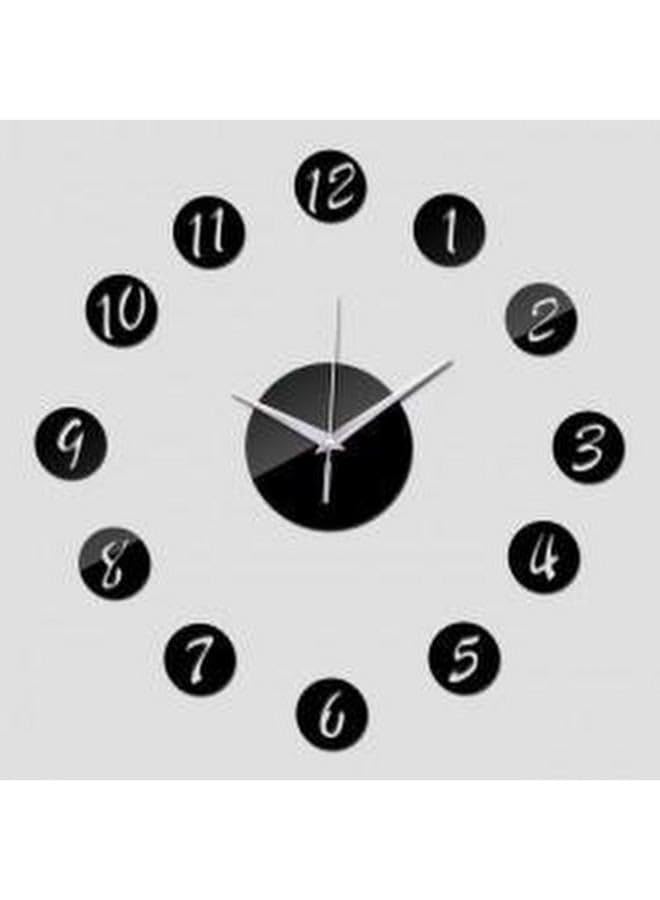 Gallery Round Number 3D Wall Clock
