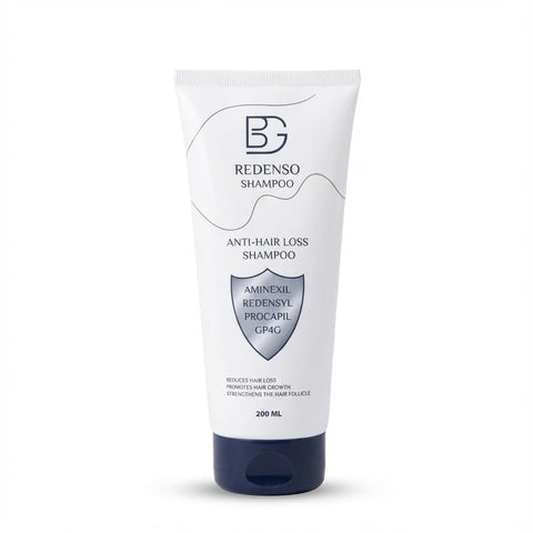 BG Redenso Anti Hair Loss Shampoo, Professional Hair Care Formula, For Thinning Hair and Hair Loss Prevention, With Biotin and Caffeine
