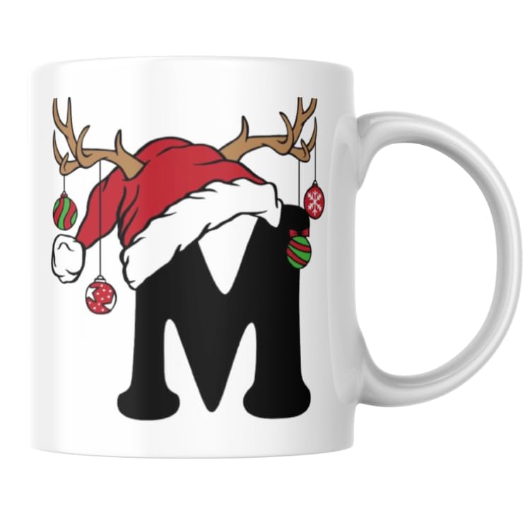 VoY Printed Christmas Ceramic Mug – Durable Coffee Cup, Perfect for Home, Office & Gifting-ZE5683DT