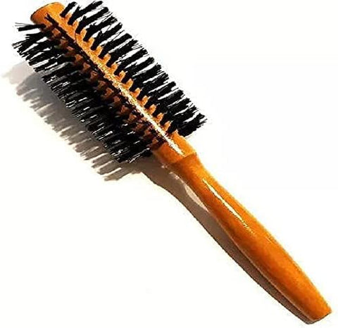 Blow Dry Hair Brush for Easy Styling - Suitable for All Hair Types (Brown)