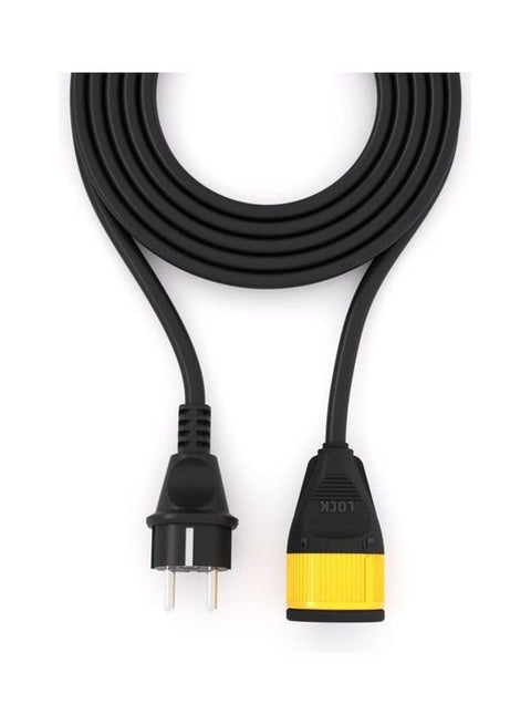 Extension Cord Lock 16 Amp 250V Black 10meter