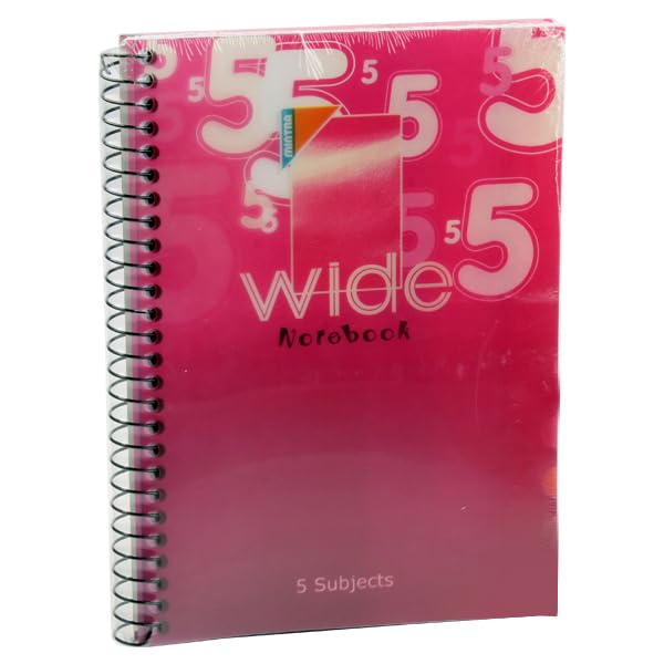Mintra notebook, single wide, 120 sheets, A5, 5 * 5