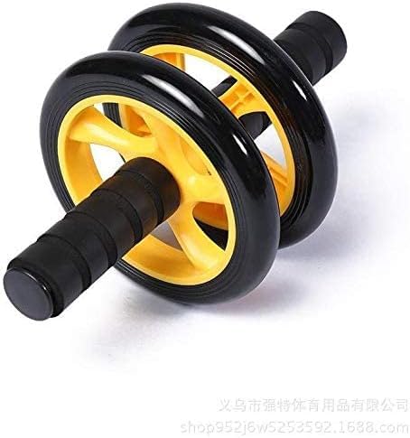 Abdominal Roller Wheel with Extra Thick Knee Mat - Body Strength Training Machine Gym Muscle Exerciser JSYP16