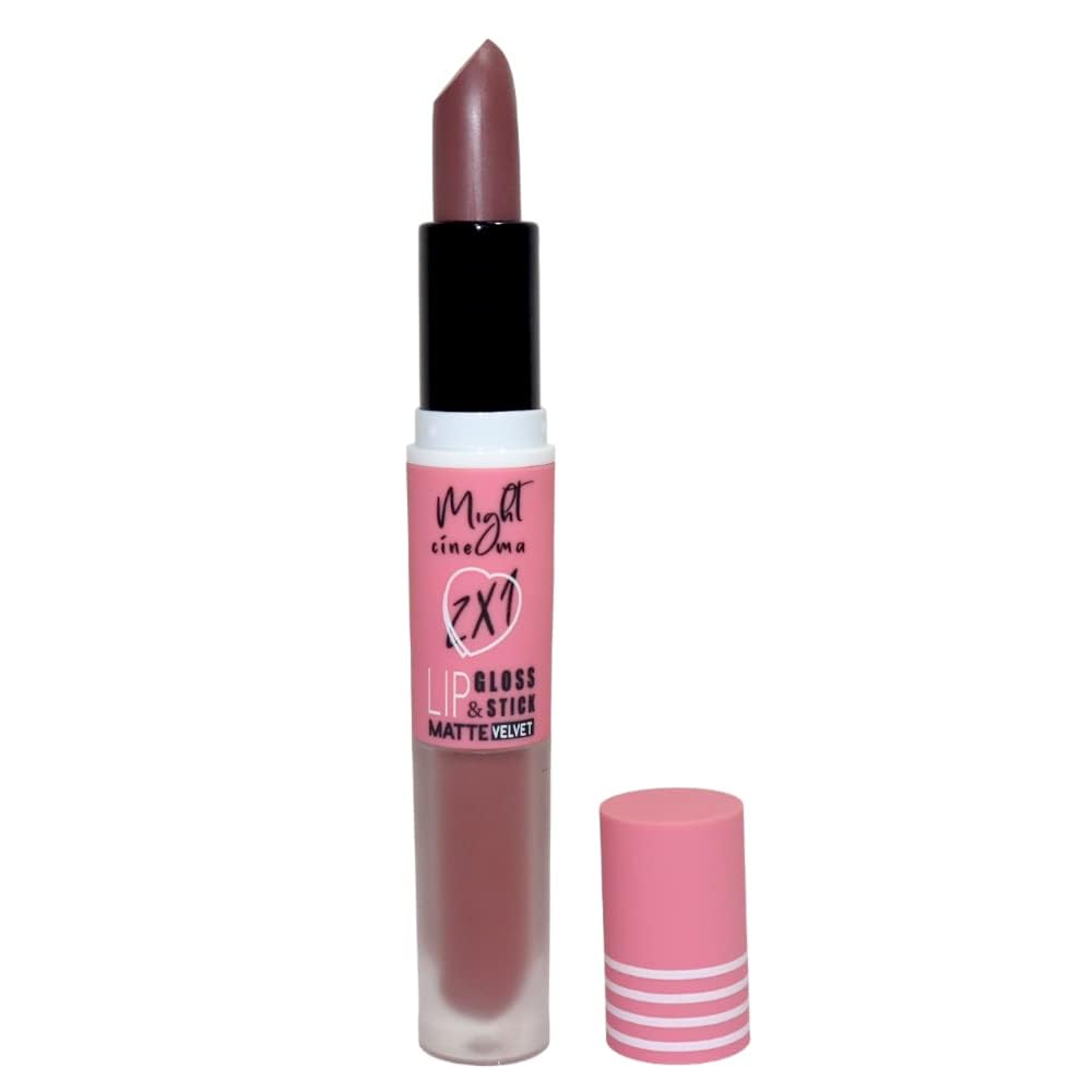 Might Cinema 2x1 Lip Gloss&Lipstick Matte Velvet-Shade Number 209