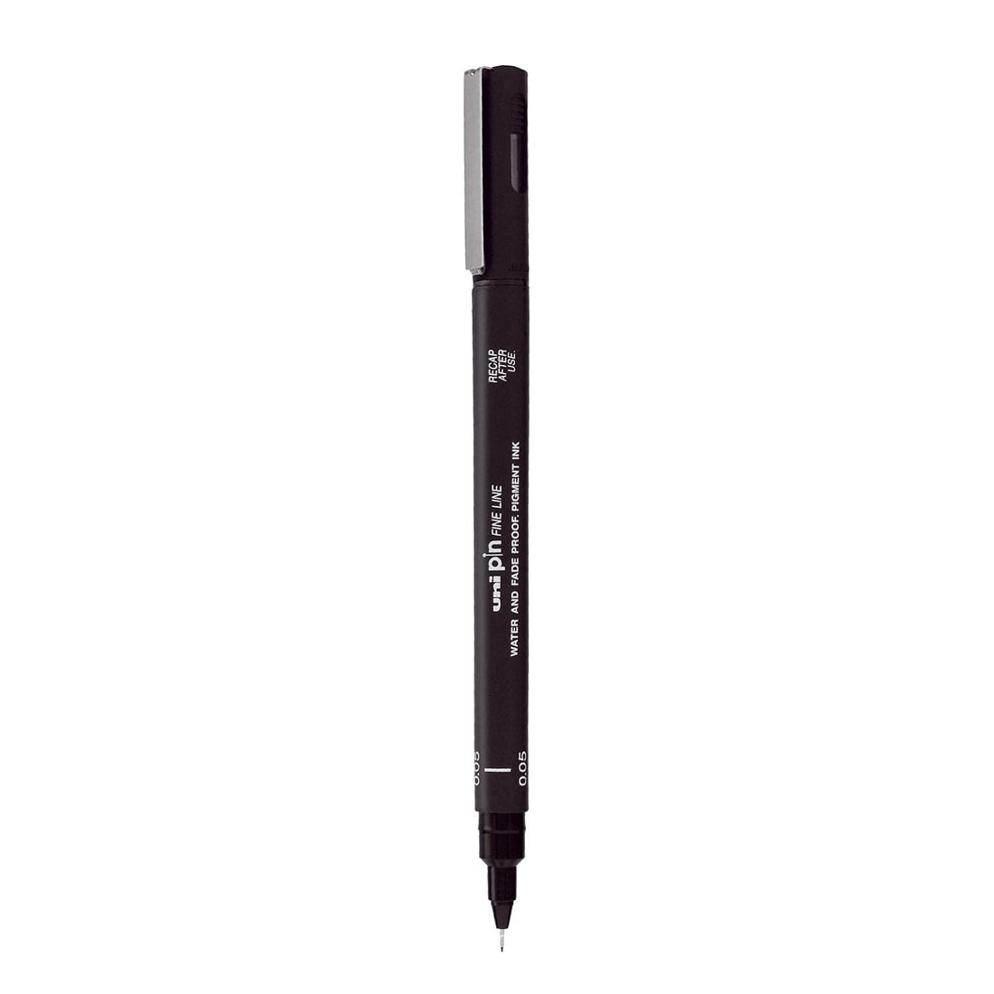 uni-Ball PIN-200 0.5mm Fineliner Drawing Pen | Water & Fade Proof Pigment Ink | Ideal for Technical Drawing, Mandala, Calligraphy, Sketching, Doodle Drawing & DIY Crafts | Black, Pack of 4