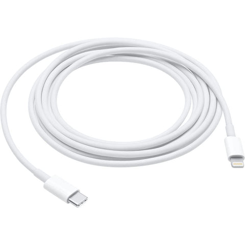 Usb c to lightning 1m cable 3pack, apple mfi certified iphone fast charger charging cord cable- white