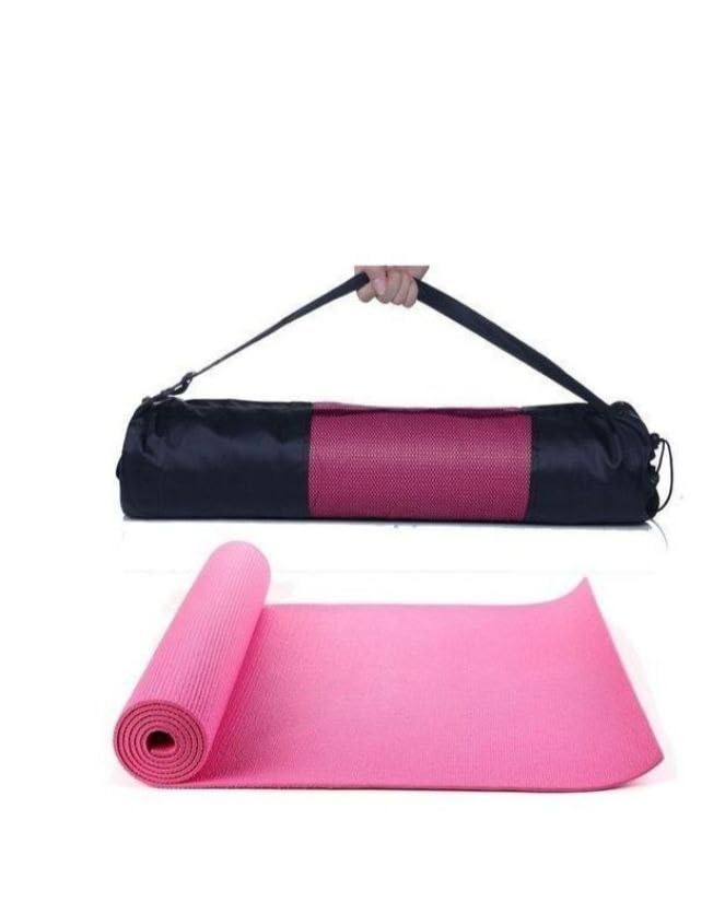 Yoga Mat with Carrying Bag and Shoulder Arm, Foldable Exercise Mat