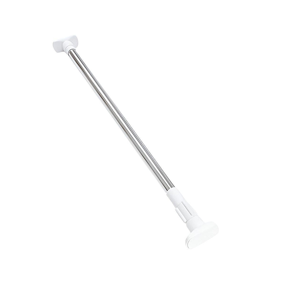 Bathroom Shower Rod - 200cm Non-Slip Telescopic Curtain Pole, Stainless Steel Design, Easy to Install, Rust-Free, Ideal for Contemporary Bathroom Decor